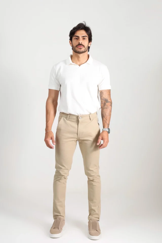 CALÇA CHINO MASCULINA